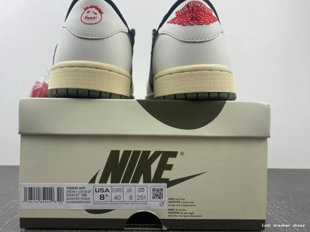 Cheap LUCY Travis DZ4137-106 1 Low Jordan x OG Air WMNS Olive Scott 0709